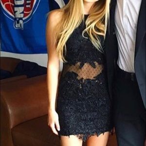 Formal little black dress